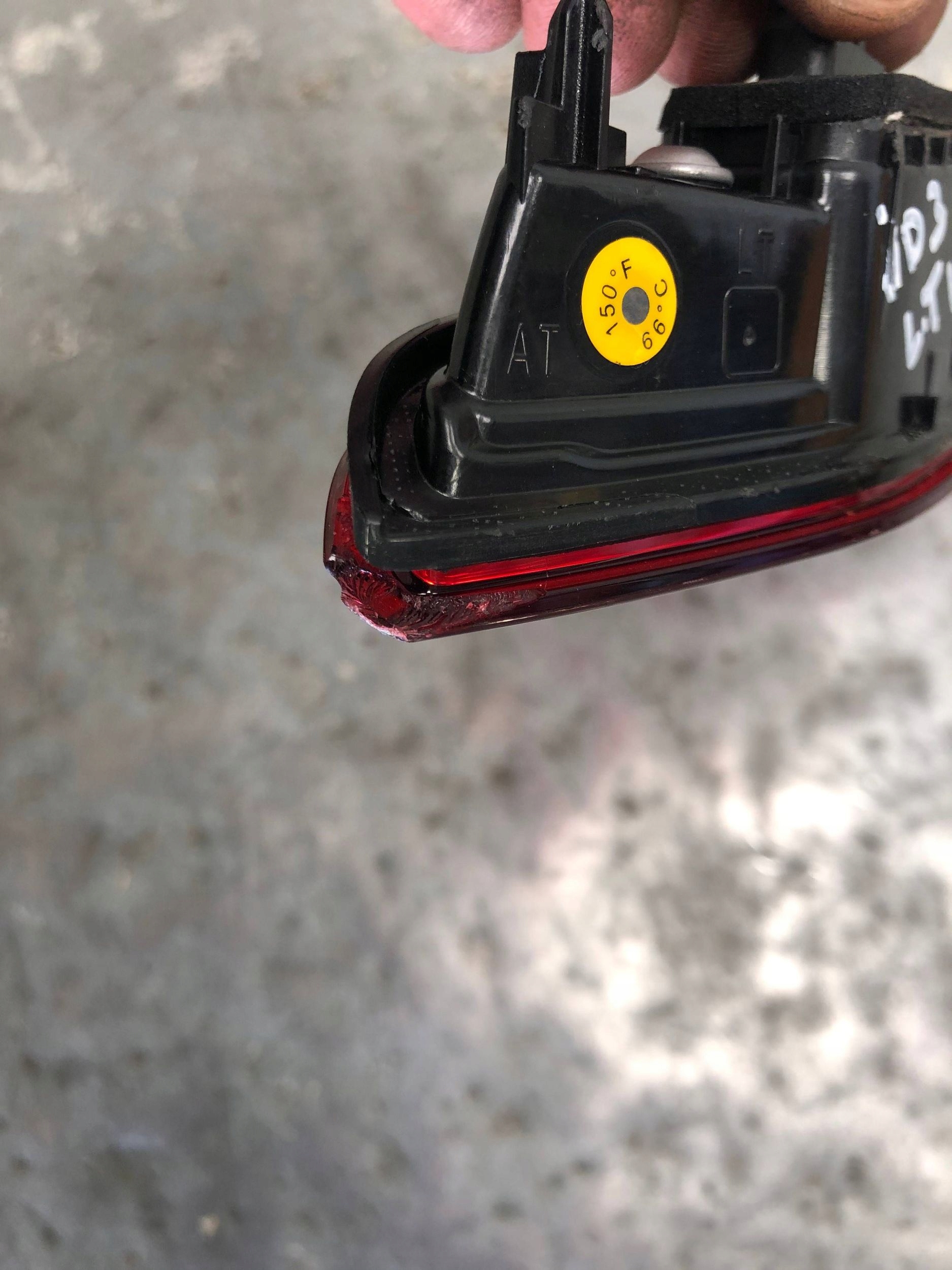 light left rear part to the bonnet VW ID3 ID.3 10A945307A
