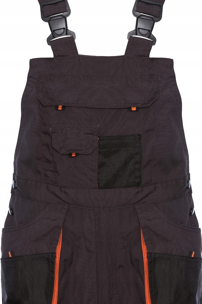 MOCNE Spodnie robocze OGRODNICZKI CLASSIC ORANGE WZMACNIANE OXFORD600 Marka inna