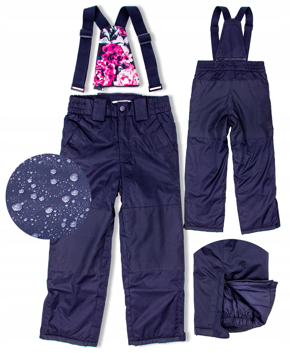 

spodnie Narciarskie Kombinezon dziecięcy 128