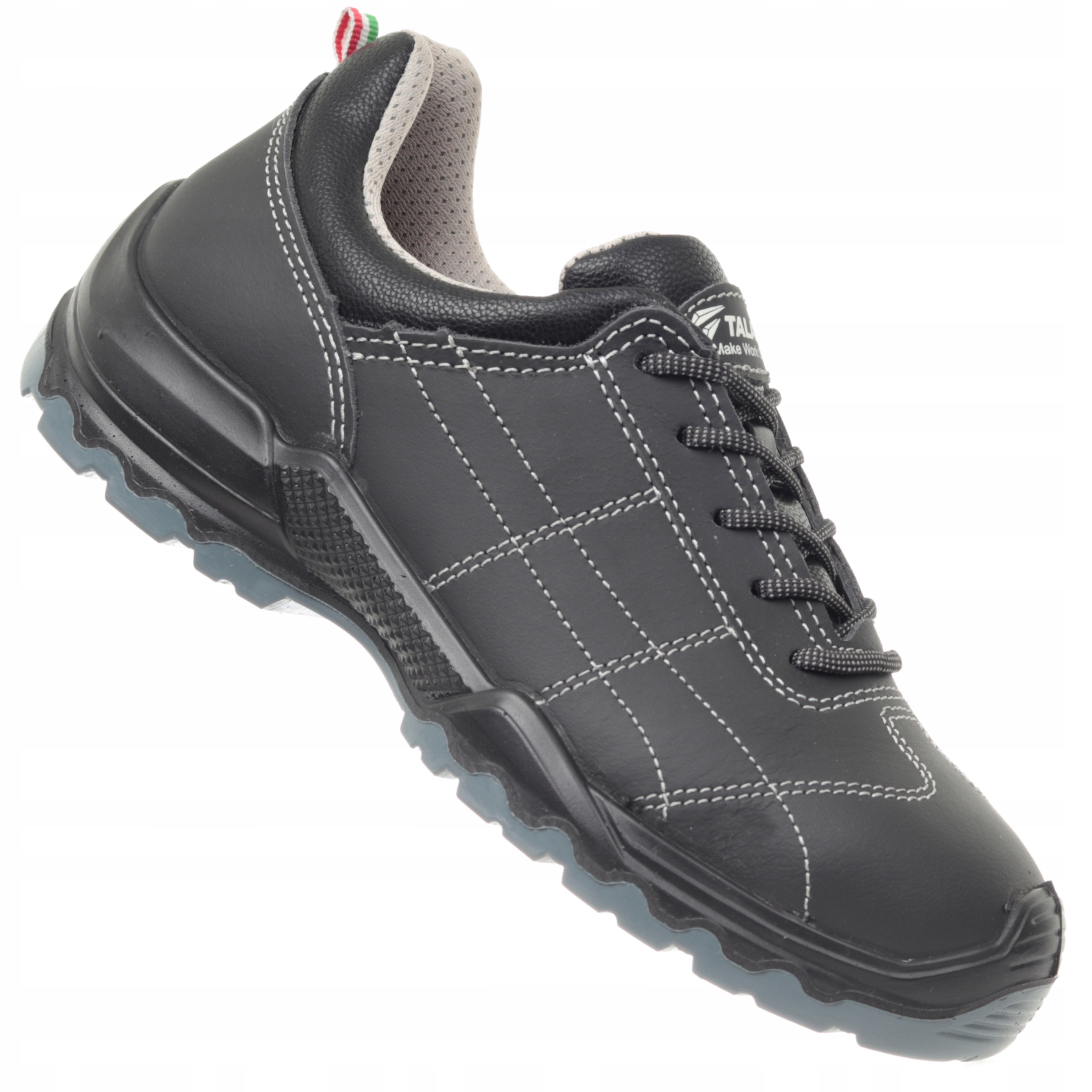 Buty robocze męskie ochronne S3 Src skórzane z noskiem blacha Talan 360 41