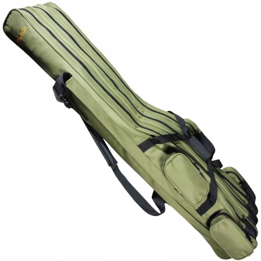 Pokrowiec trójkomorowy Dragon 97-03-165 165 cm 97-03-165 wędkarski na wędki