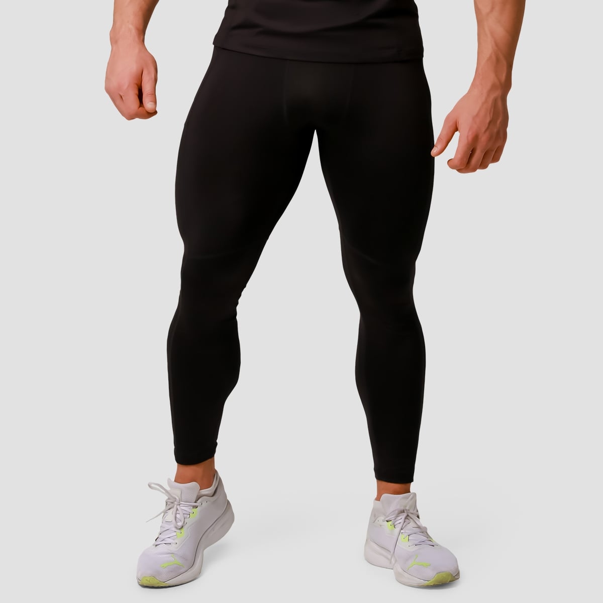 GymBeam Legginsy do biegania Pulse Black S