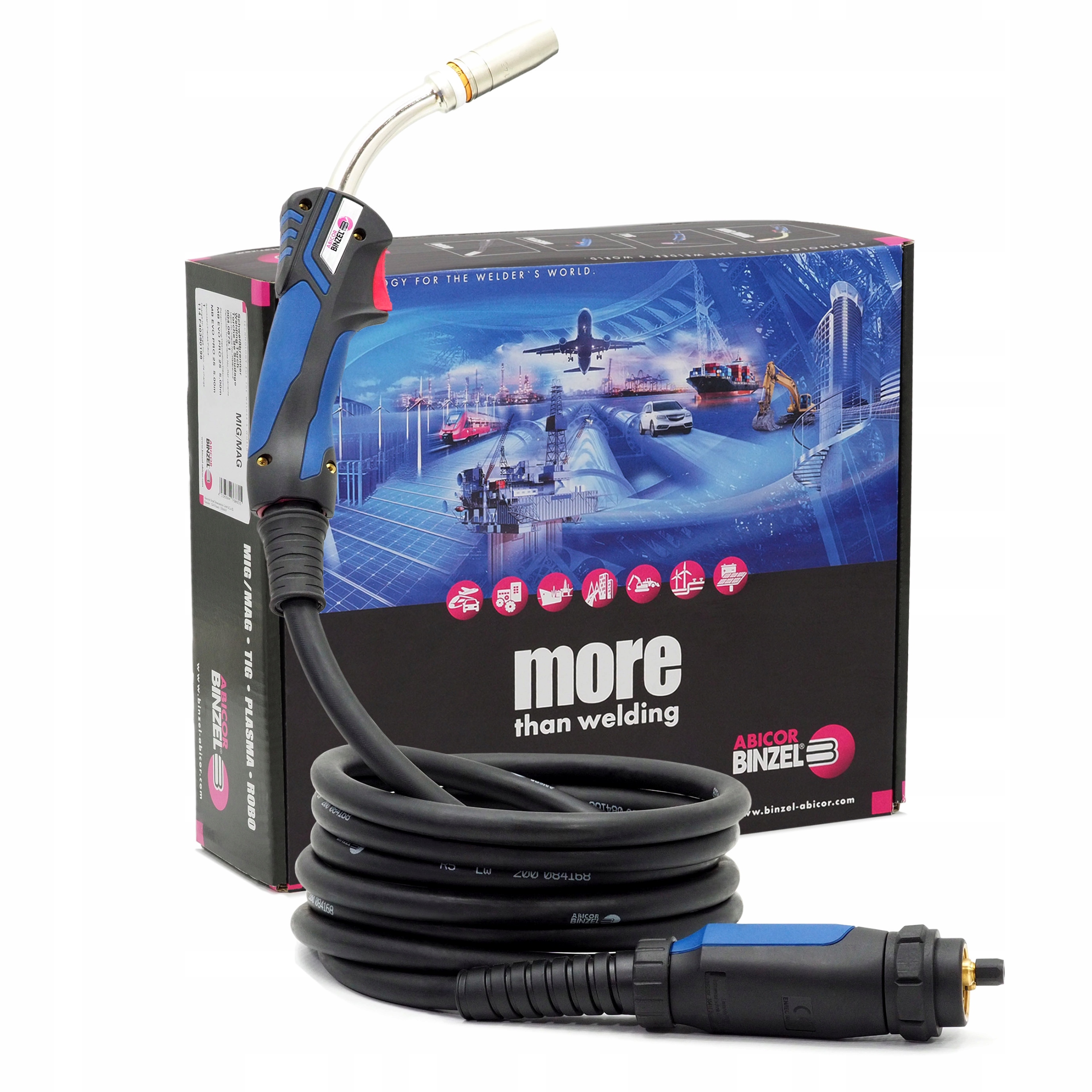 Abicor Binzel Evo Pro MB-25 5m uchwyt spawalniczy