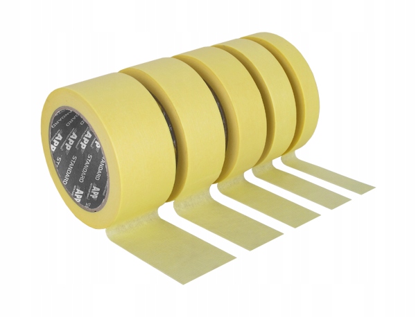 

App Standard Taśma maskująca 60°C żółty 18mm