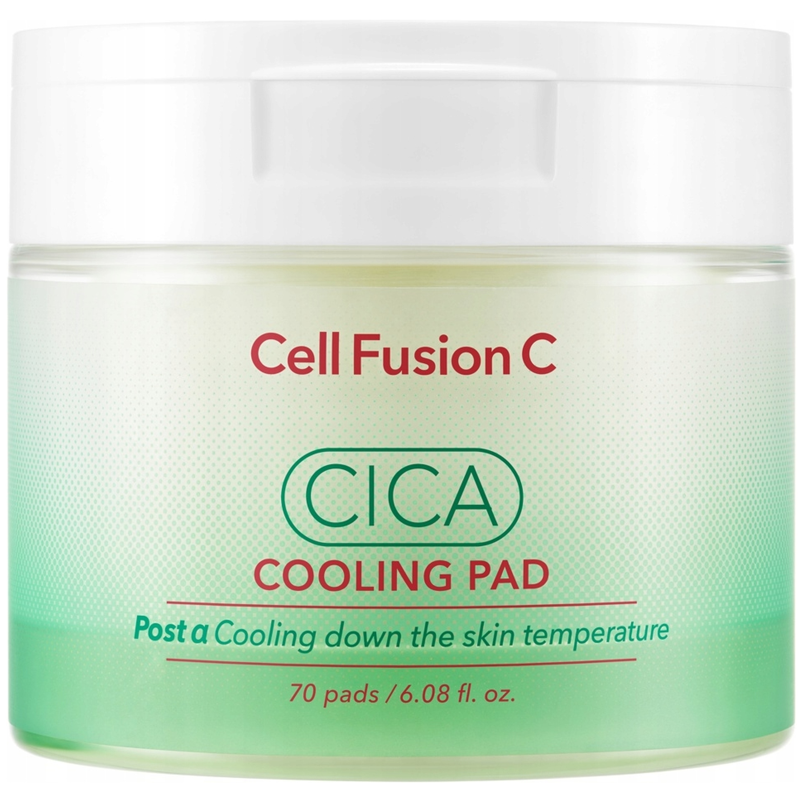 Płatki Chłodzące Cell Fusion C Cica Cooling Pad 70 Szt 180 ml Do Zabiegów