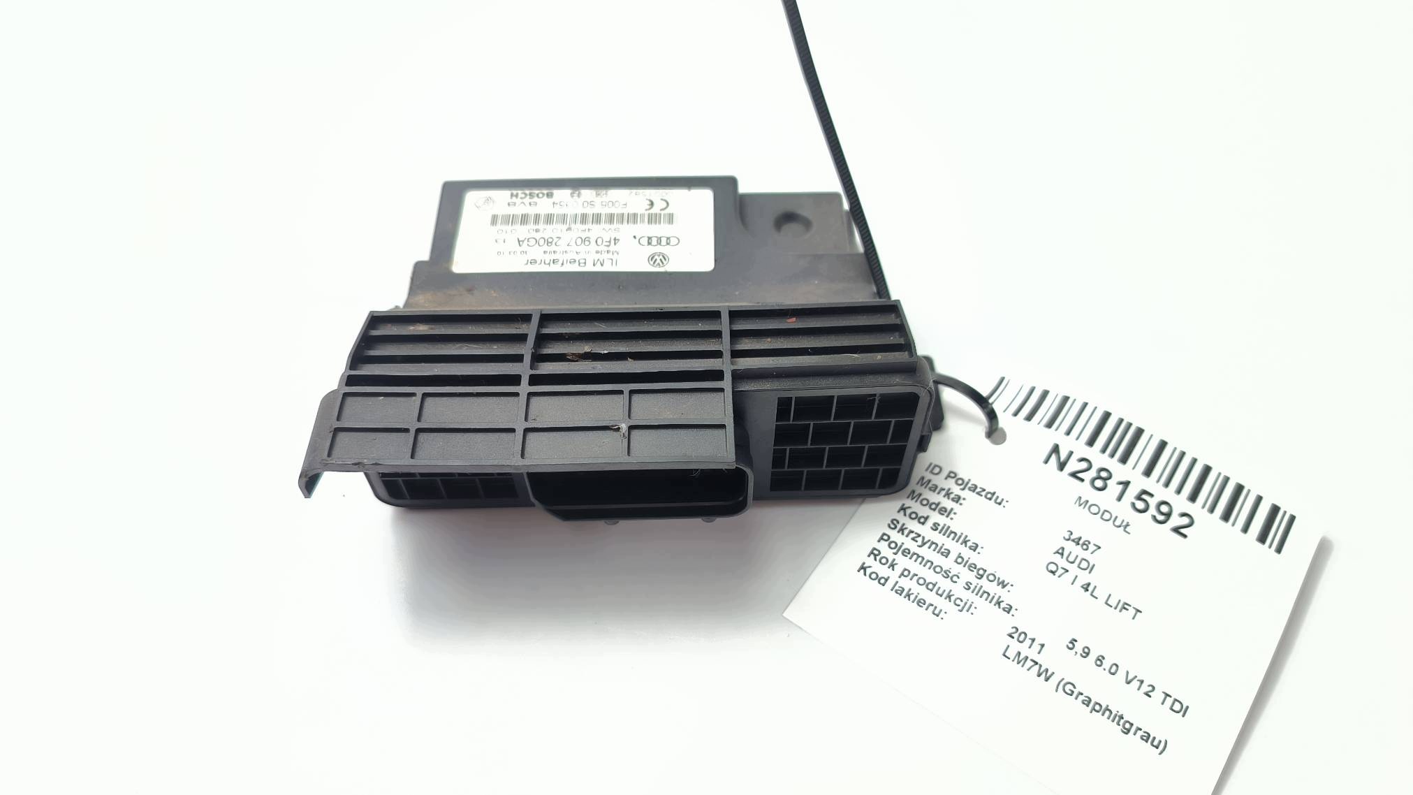 modul MOCY ILM 4F0907280GA AUDI Q7 a 4L LIFT