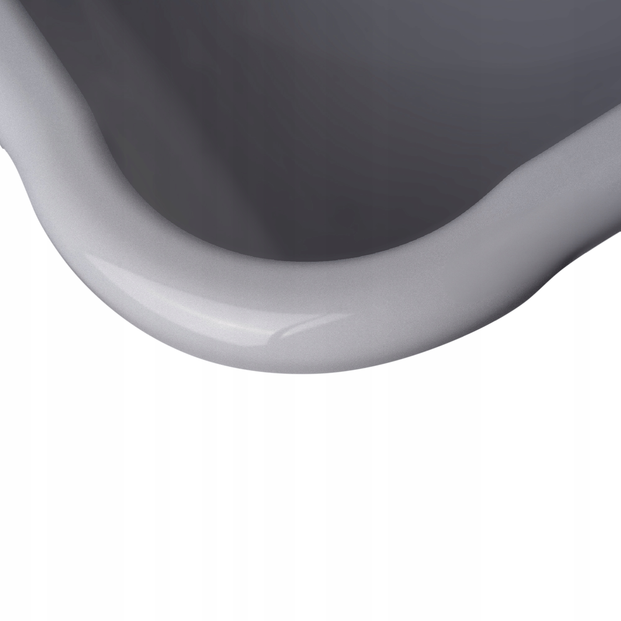 MISKA KWADRATOWA PLASTIKOWA 8L JASNY POPIEL MIEDNICA DUŻA UCHWYTY Kolor odcienie szarości