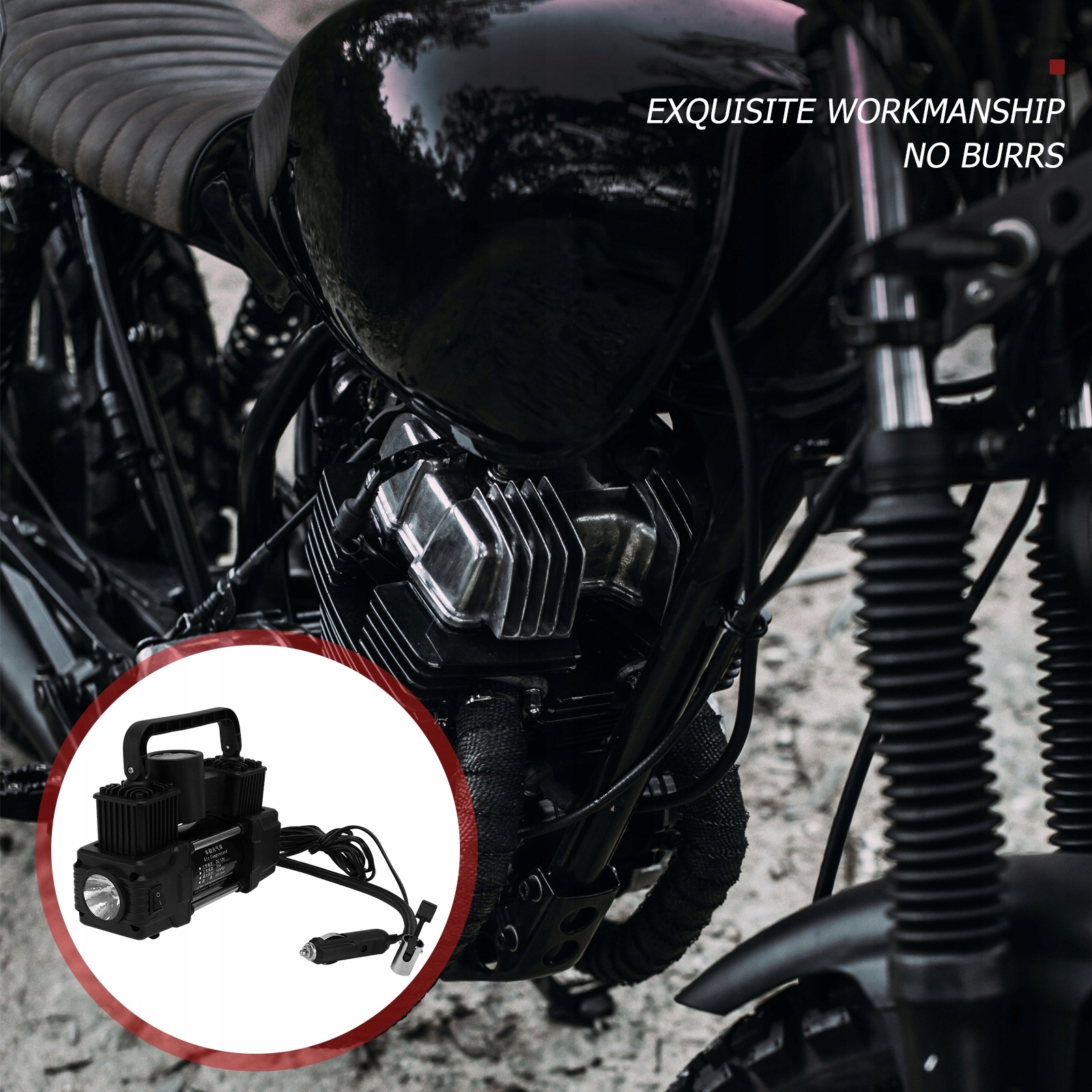 Cyfrowa pompa powietrza do opon samochodowych Kod producenta 788866