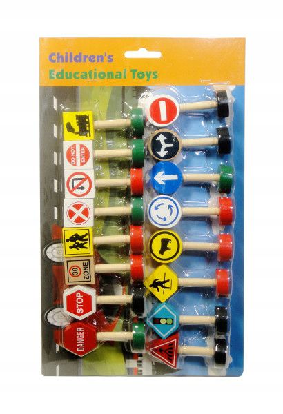 ZNAKI DROGOWE DREWNIANE