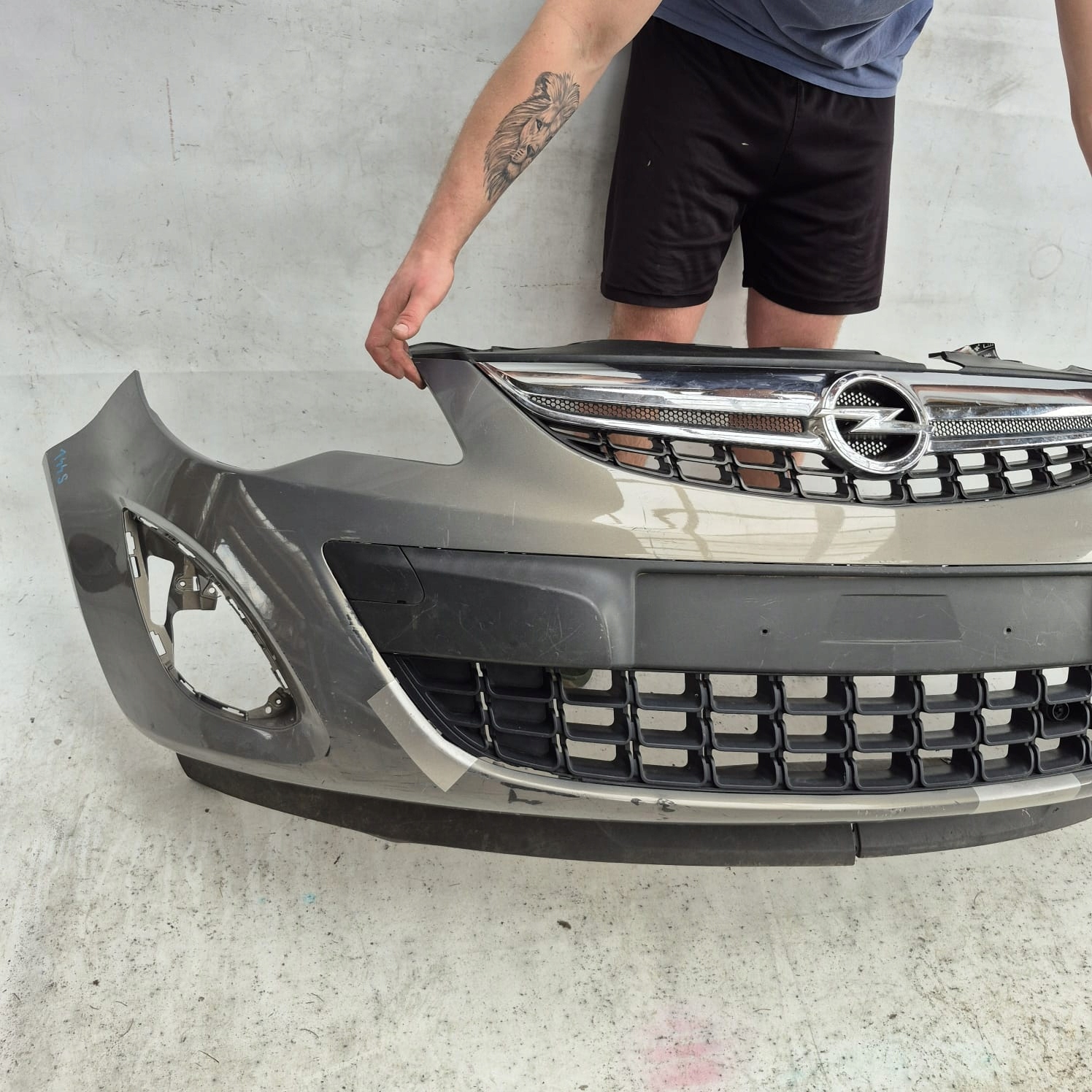 OPEL CORSA D LIFT 11-14 bumper front front