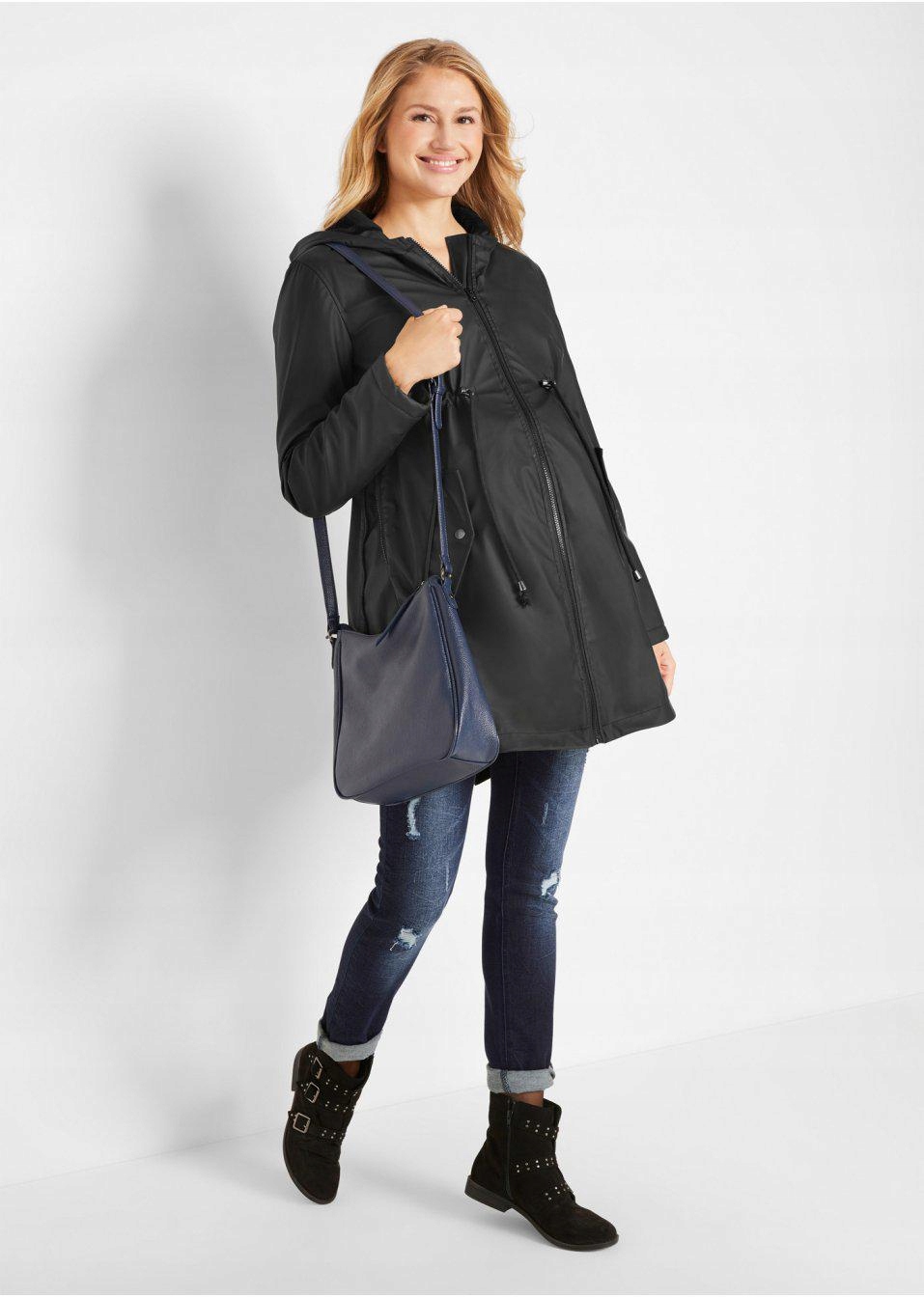 Bonprix KURTKA CIĄŻOWA ZE WSTAWKĄ 50 Płeć kobieta