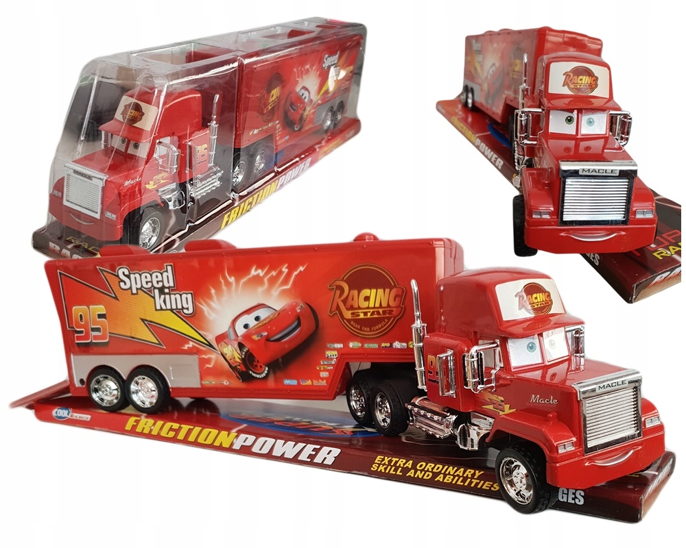 TIR ЭВАКУАТОР Мак ГРУЗОВИК с КОНТЕЙНЕР CARS молния