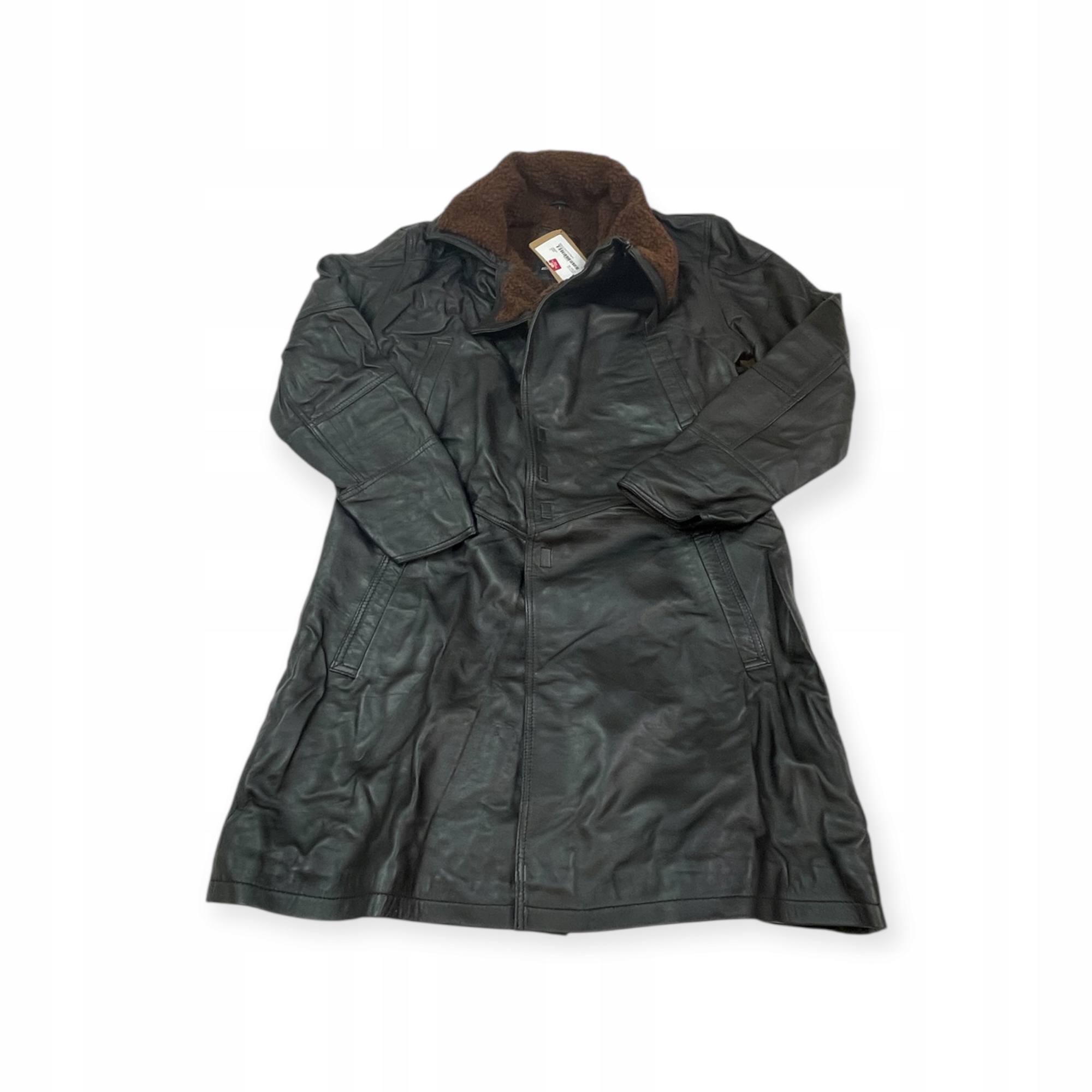 Pánský kožený kabát Real Leather L