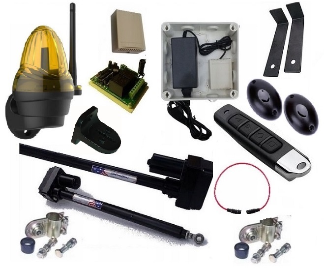 

Automat Napęd Bramy Skrzydłowej Lampa Led Fotokom