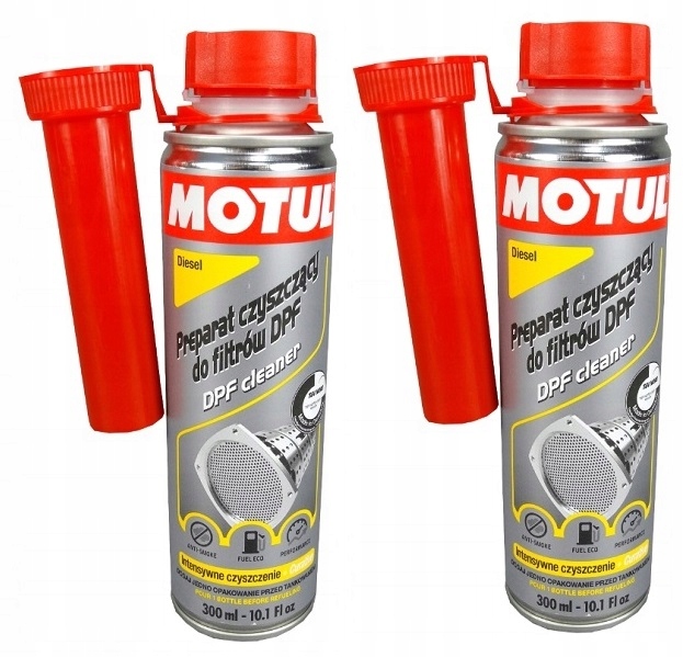 2X Motul Dpf Cleaner 300ml Dodatek do czyszczenia filtra cząstek stałych