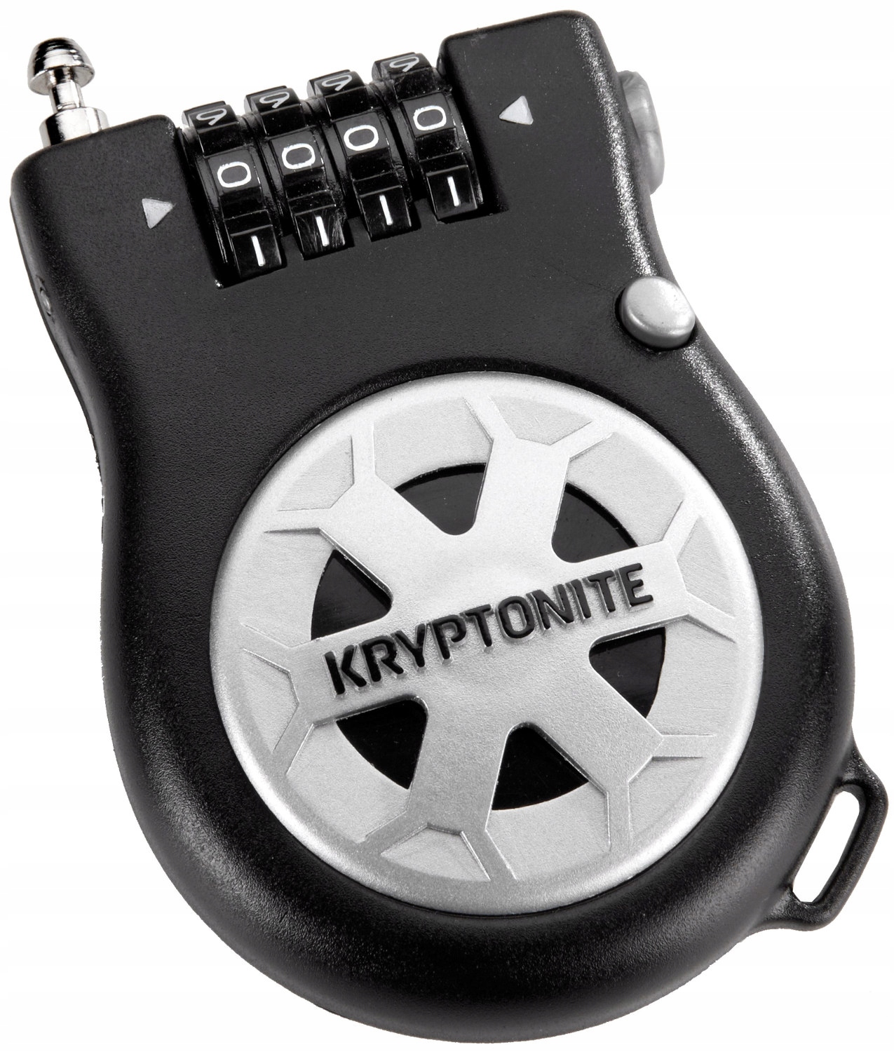 Zabezpieczenie rowerowe linka Kryptonite R2 Zapięcie R2 Retractor Combo