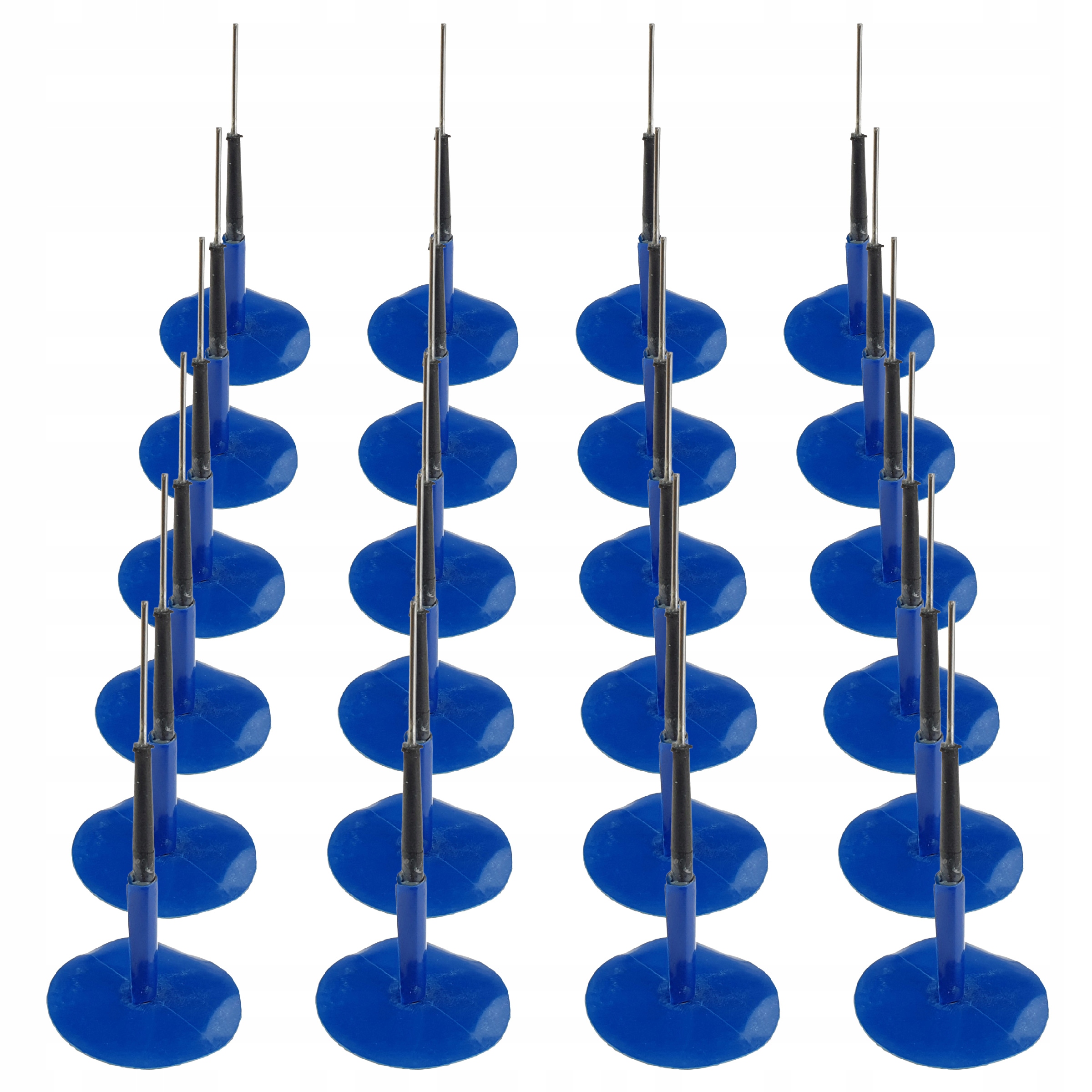 KOŁKI GRZYBKI SA4 DO NAPRAWY PRZEBITYCH OPON 4MM Z ŁATKĄ 34MM STIX 24 SZT.