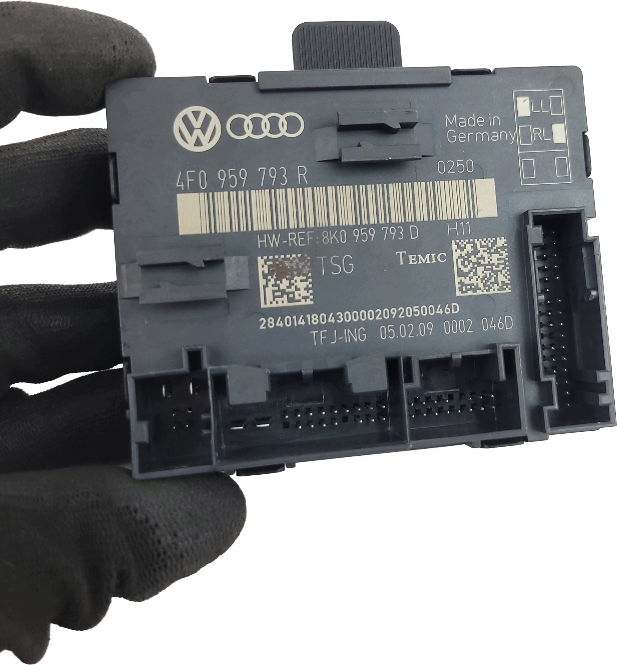 AUDI A6 C6 LIFT module control unit door left front 4F0959793R