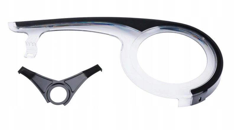 CZARNA OSŁONA ŁAŃCUCH 48 zęby z przerzutką 3 blaty