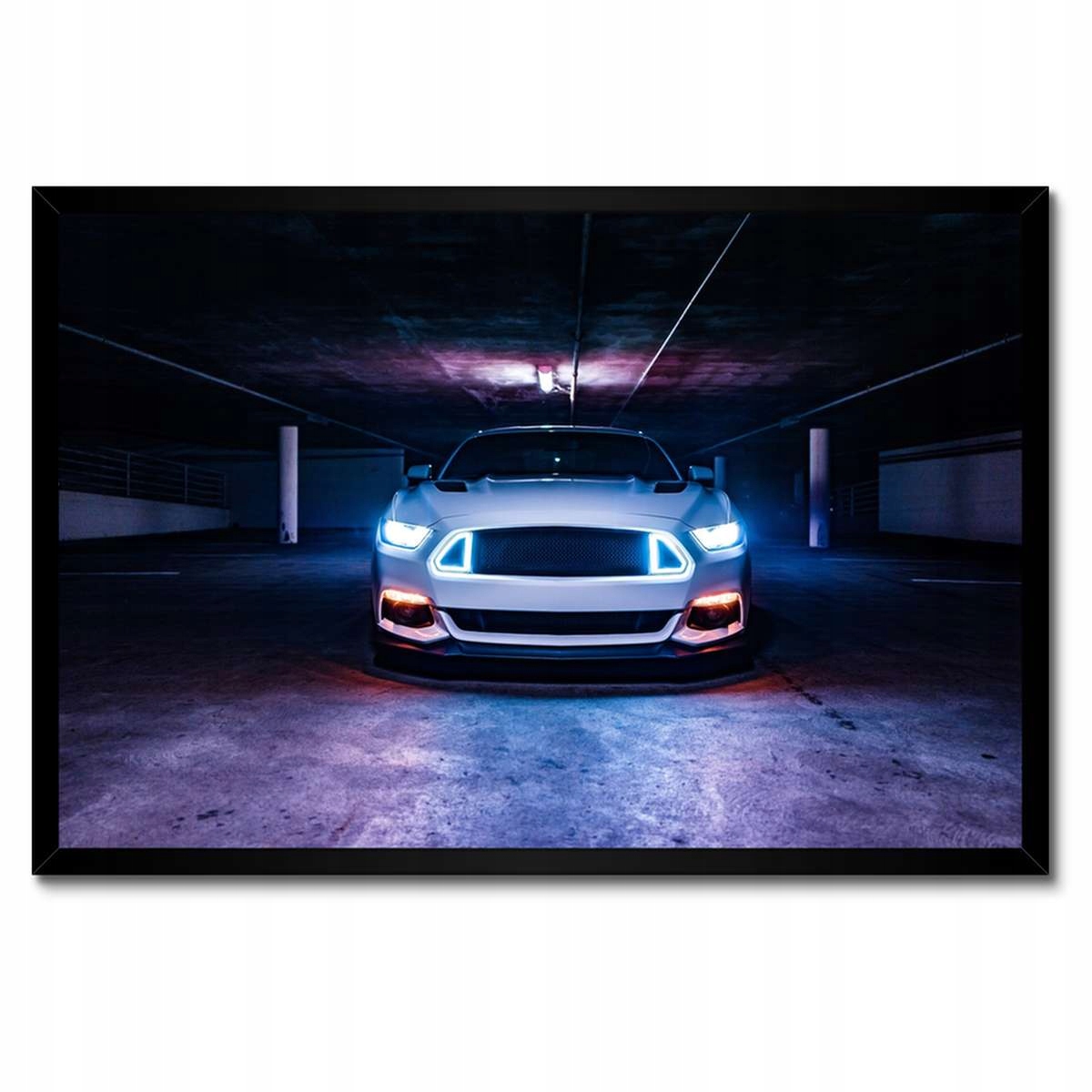 Plakáty v rámu 60x40 Ford Mustang Auto