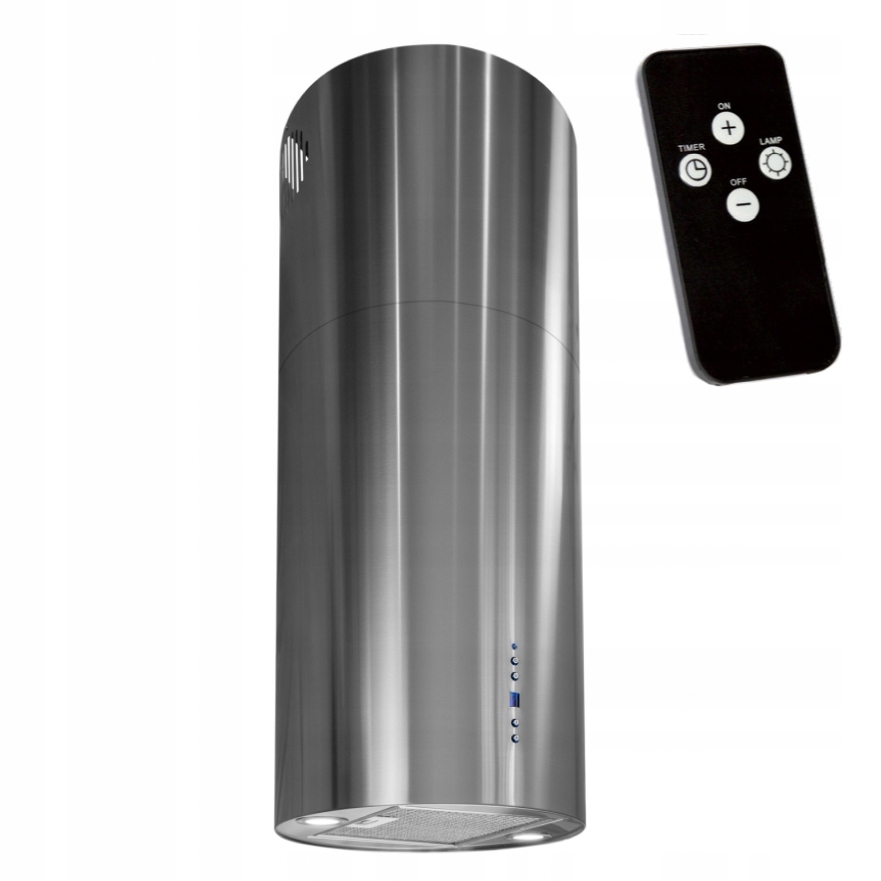 Okap wyspowy TOFLESZ BALTIC 40 srebrny inox pilot