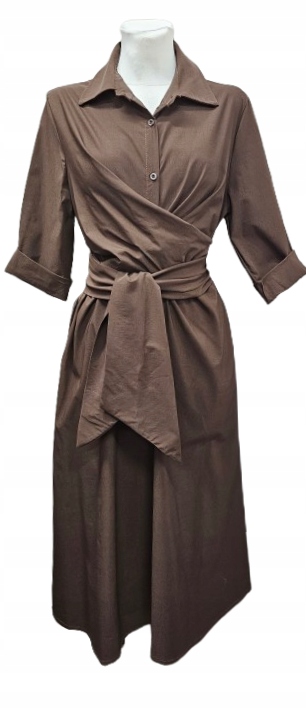 Elegantní Šaty Šmizjerka 2v1 Oversize & Wrap- Sun Sun Premium Italia