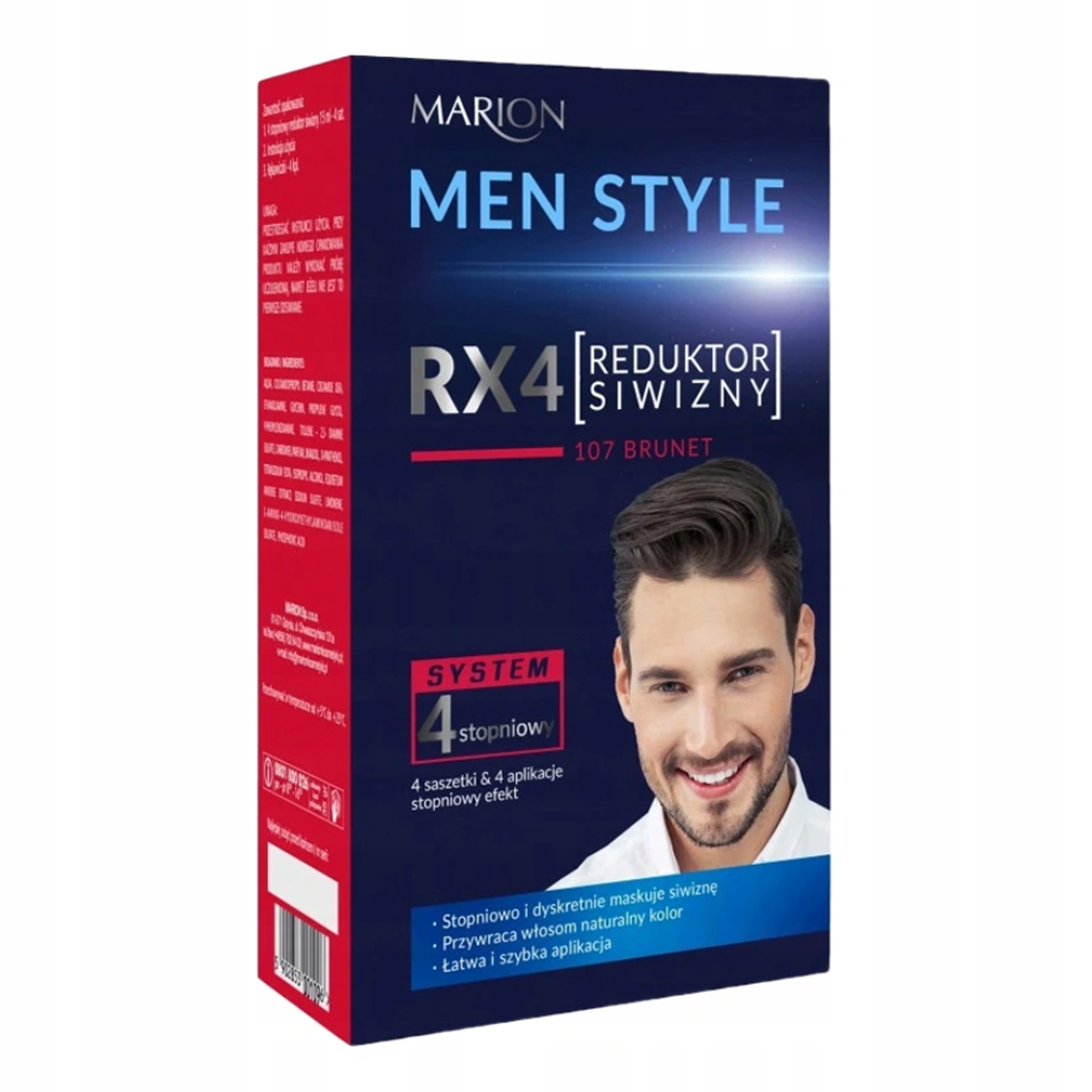 

Marion Men Odsiwiacz Do Włosów 107 Brunet RX47