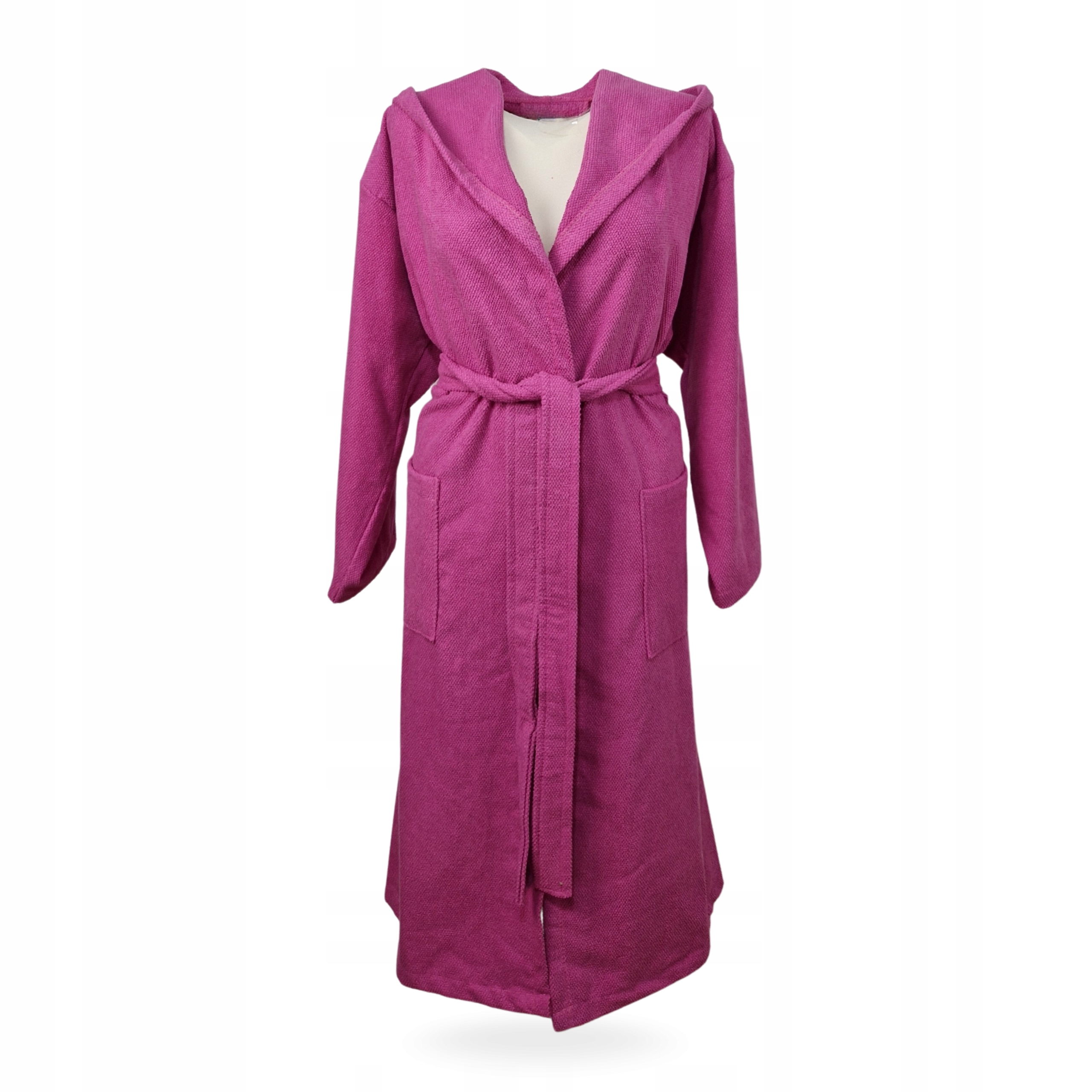Župan Hudson VitalHome s kapucí 100% Bavlna 400 g/m2 M růžový