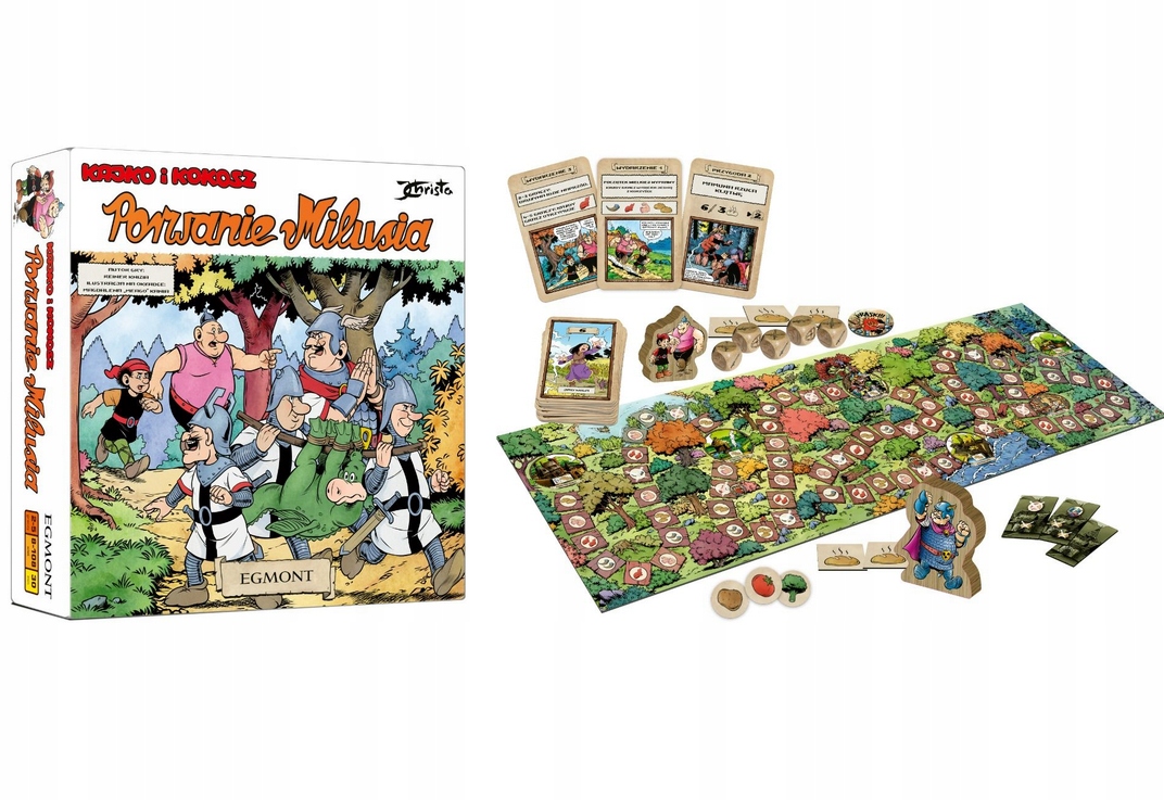 Kajko I Kokosz Porwanie Milusia Gra planszowa Egmont