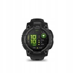 Garmin Instinct 3 45mm, Amoled, Black, Black silicone band 010-02936-00