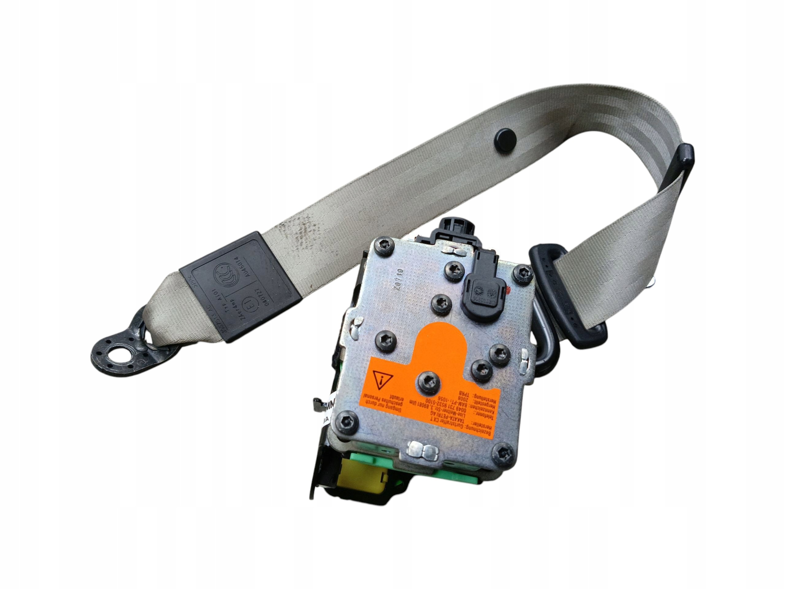 tension belt safety left front AUDI TT 8J (2006-2010) 8J8857705D