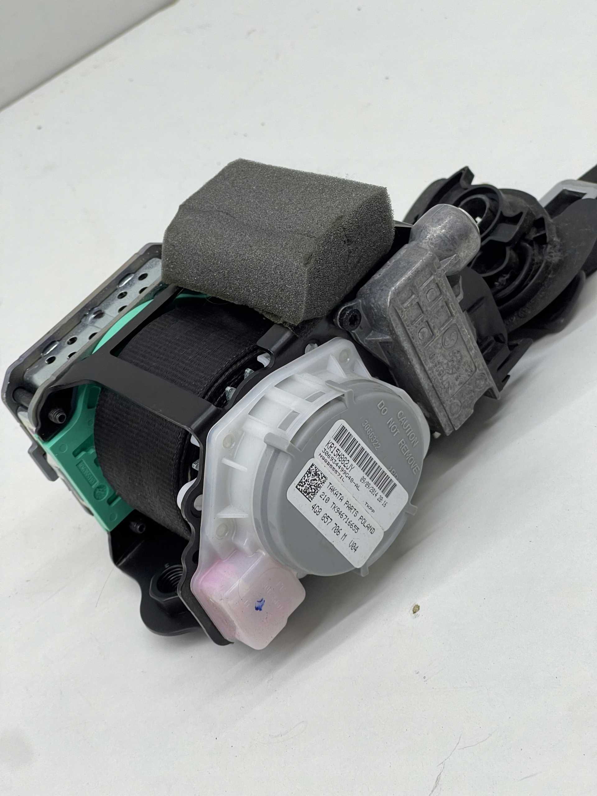 AUDI A6 C7 tension belt safety right front front original!