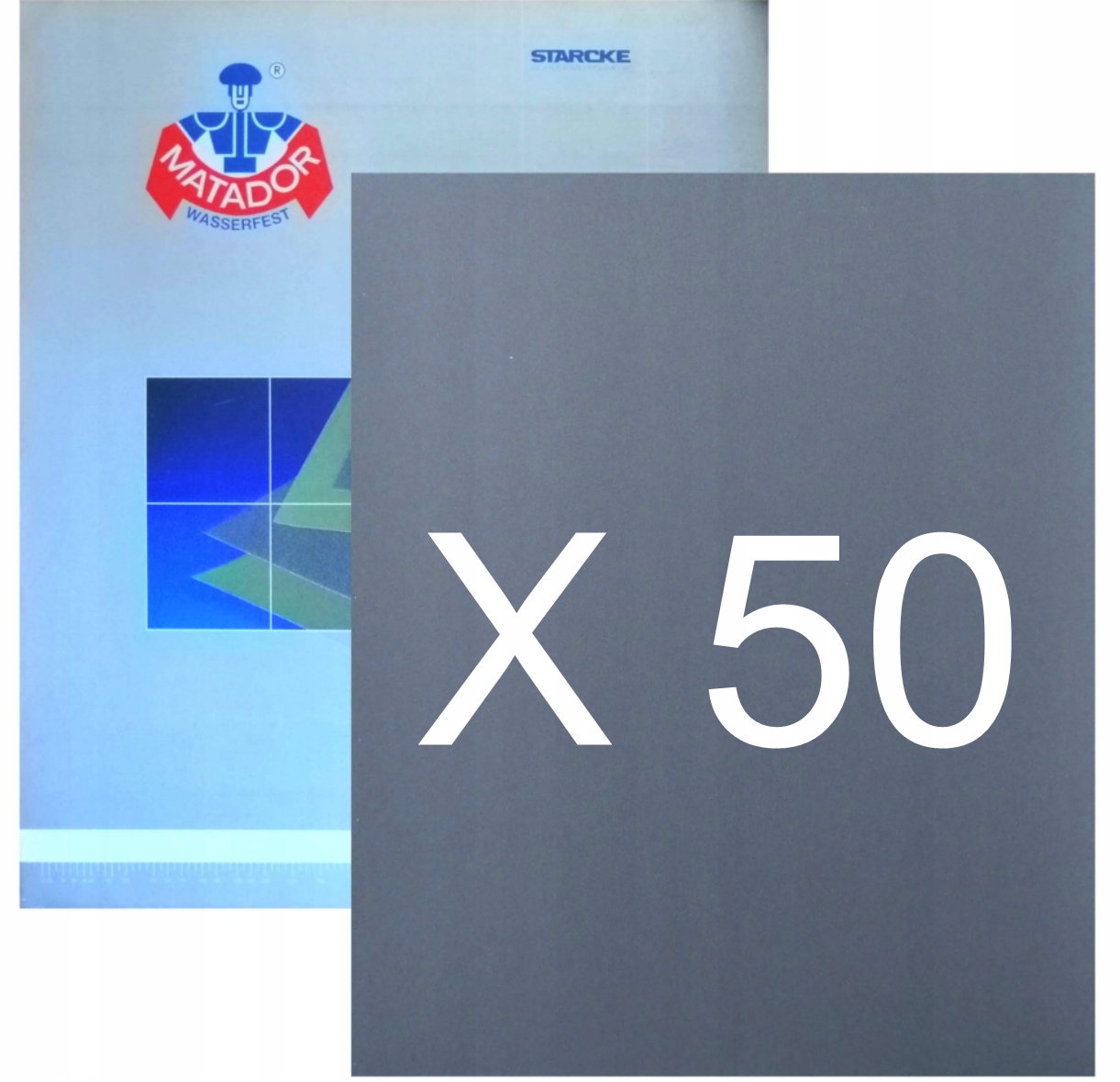 Влажная наждачная бумага MATADOR APP P2500 x50