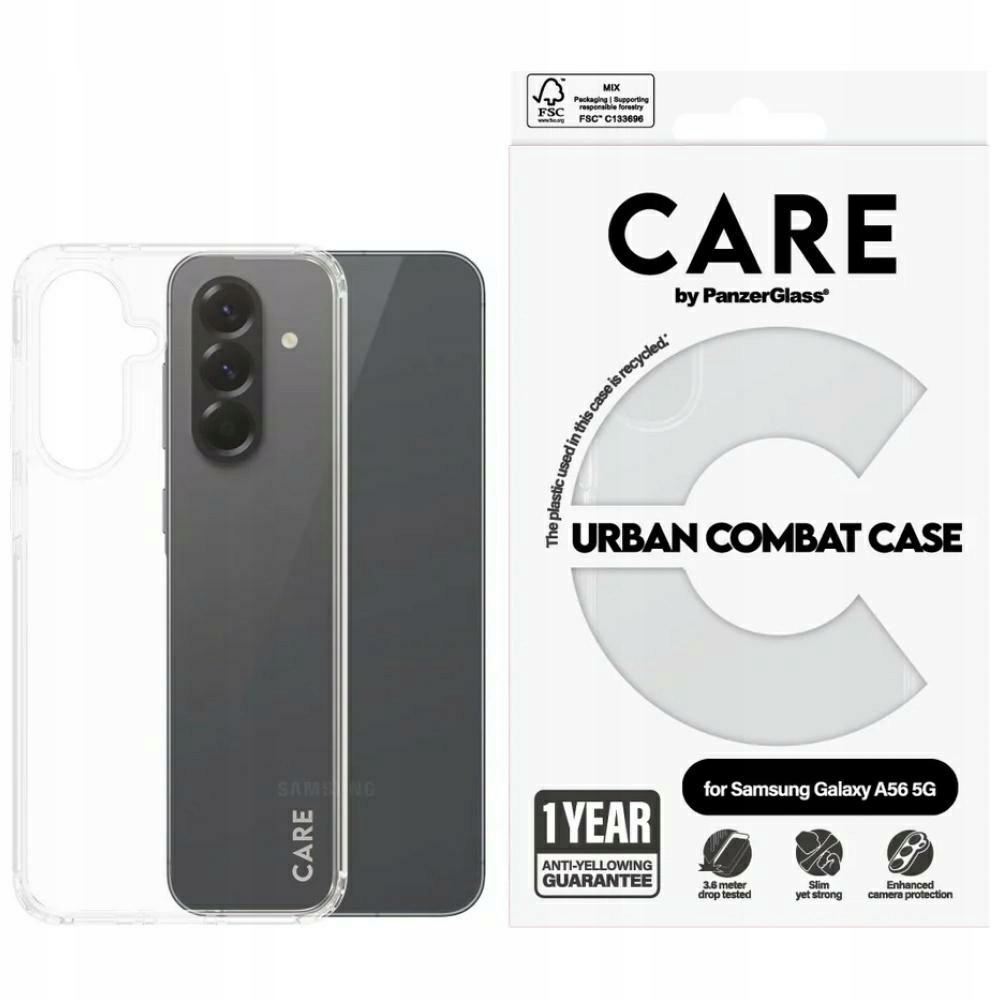 Pouzdro Care by PanzerGlass Flagship Urban Combat pro Samsung Galaxy A56 5G pr