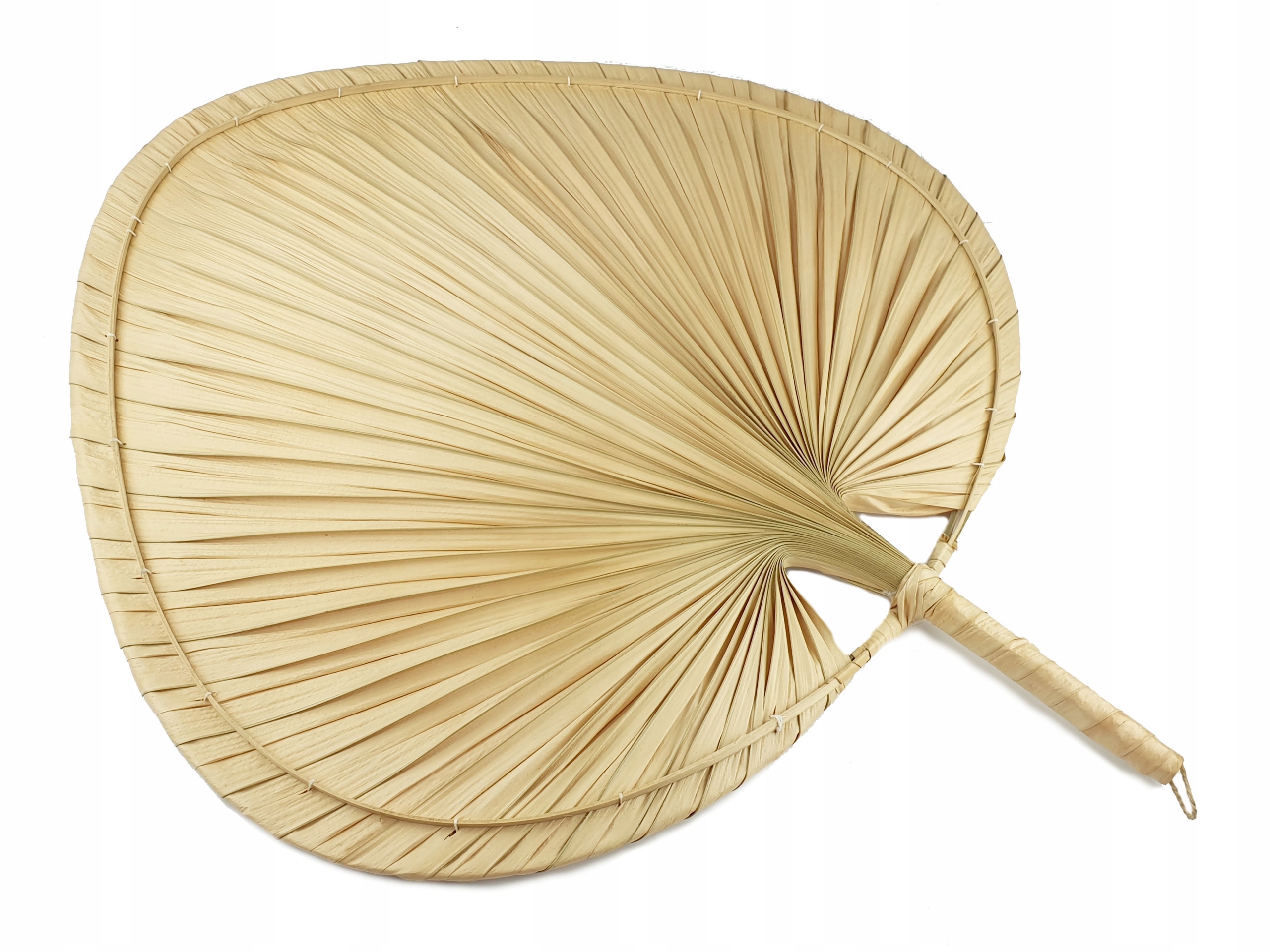 

bardzo duży Wachlarz z liści palmowych sauna 70 cm