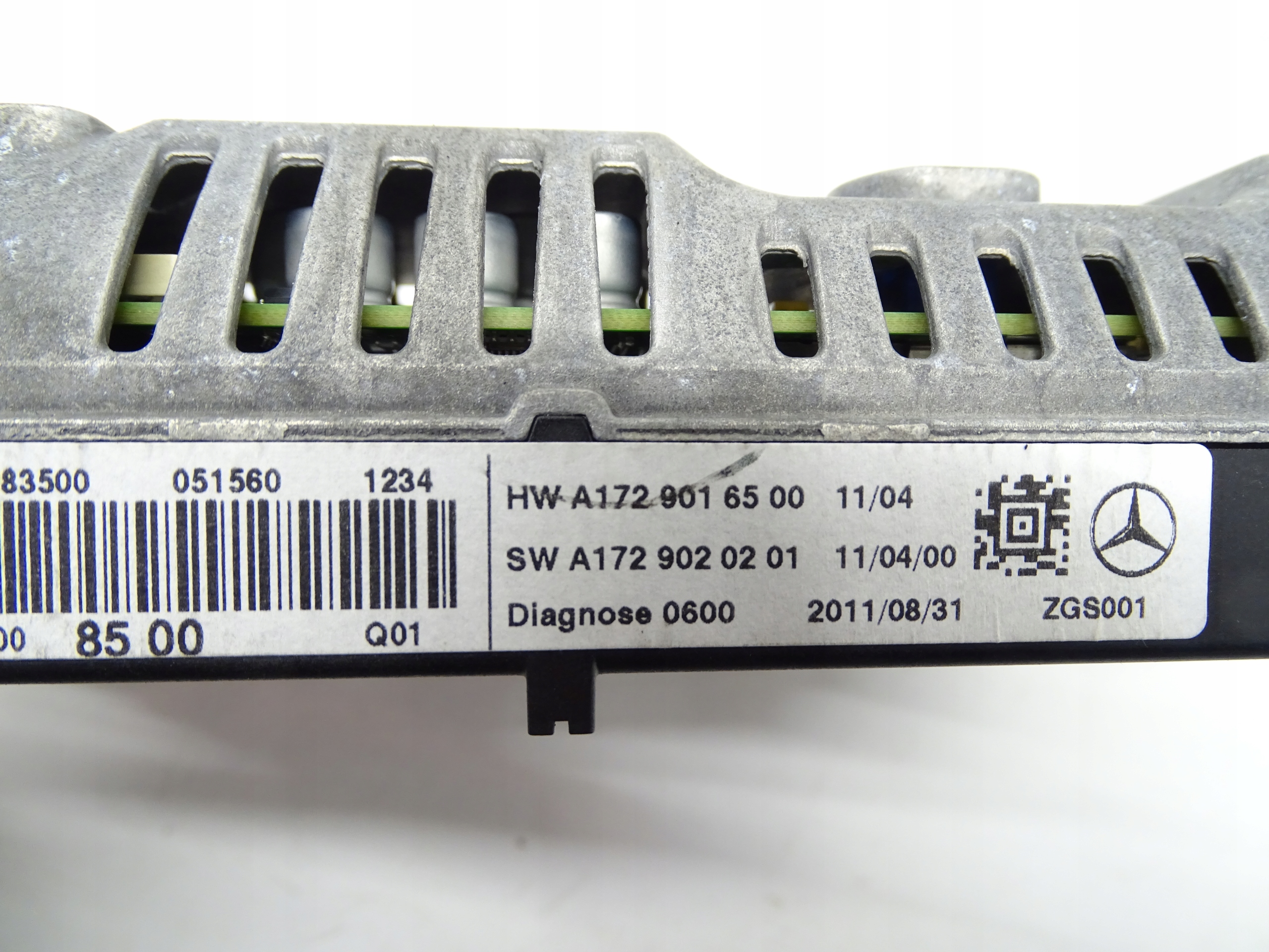 Display MERCEDES W204 LIFT A1729016500