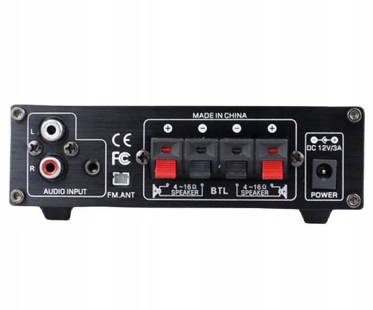 BLITZWOLF WZMACNIACZ AMPLITUNER AUDIO STEREO BLUETOOTH 5.0 USB RCA AUX 45W Marka BlitzWolf