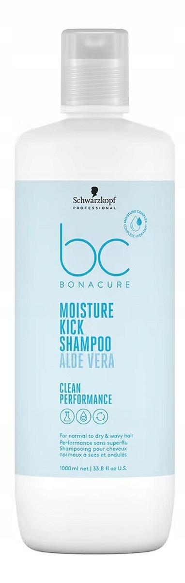 Schwarzkopf Bc bonacure moisture kick nawilżający szampon do włosów
