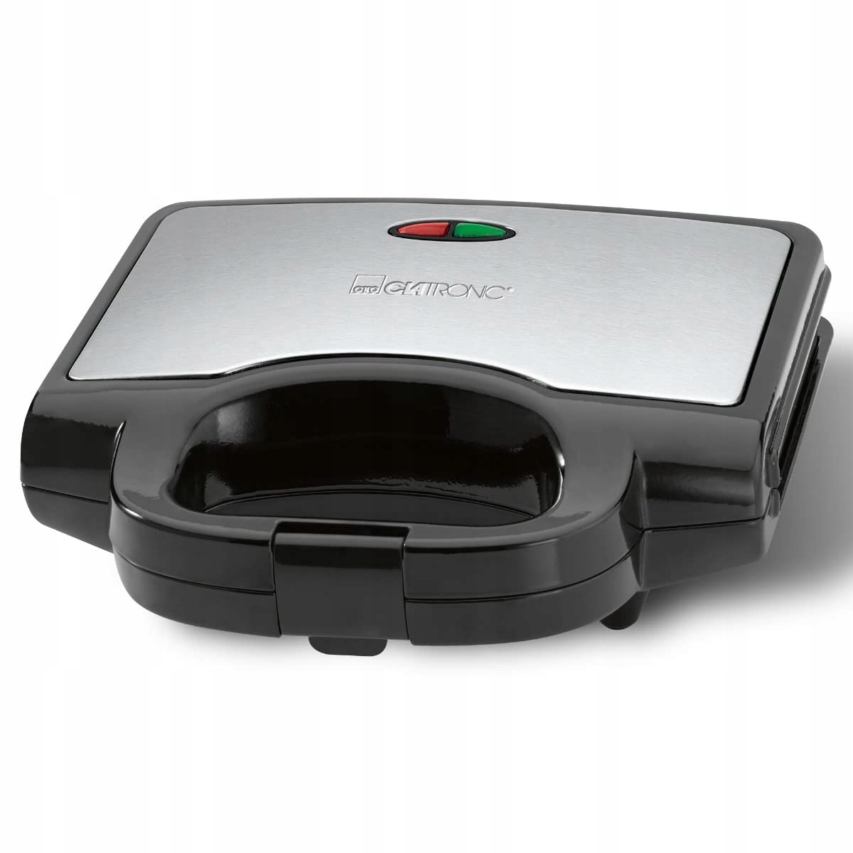 CLATRONIC ST 3778 Sandwicz Toaster Antyprzywierający 750W Czarno Stalowy — miniatura 2