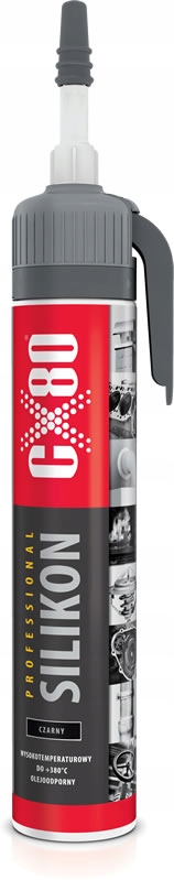 

Silikon Wysokotemperaturowy Czarny 210ml CX80