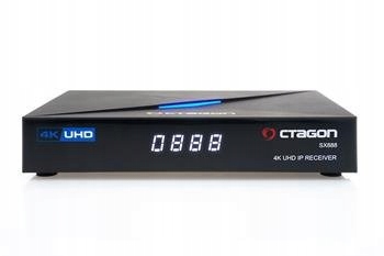 Octagon SX888 4K Uhd Ip tuner Iptv 1GB Ram 4GB Flash czarny