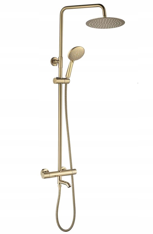 Sprchová A Vaňová Súprava Lungo Diamond Zlatá Term Rea