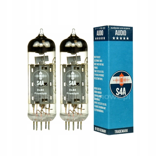 EL84 6BQ5 Premium S4A 2 ks vybraný pár