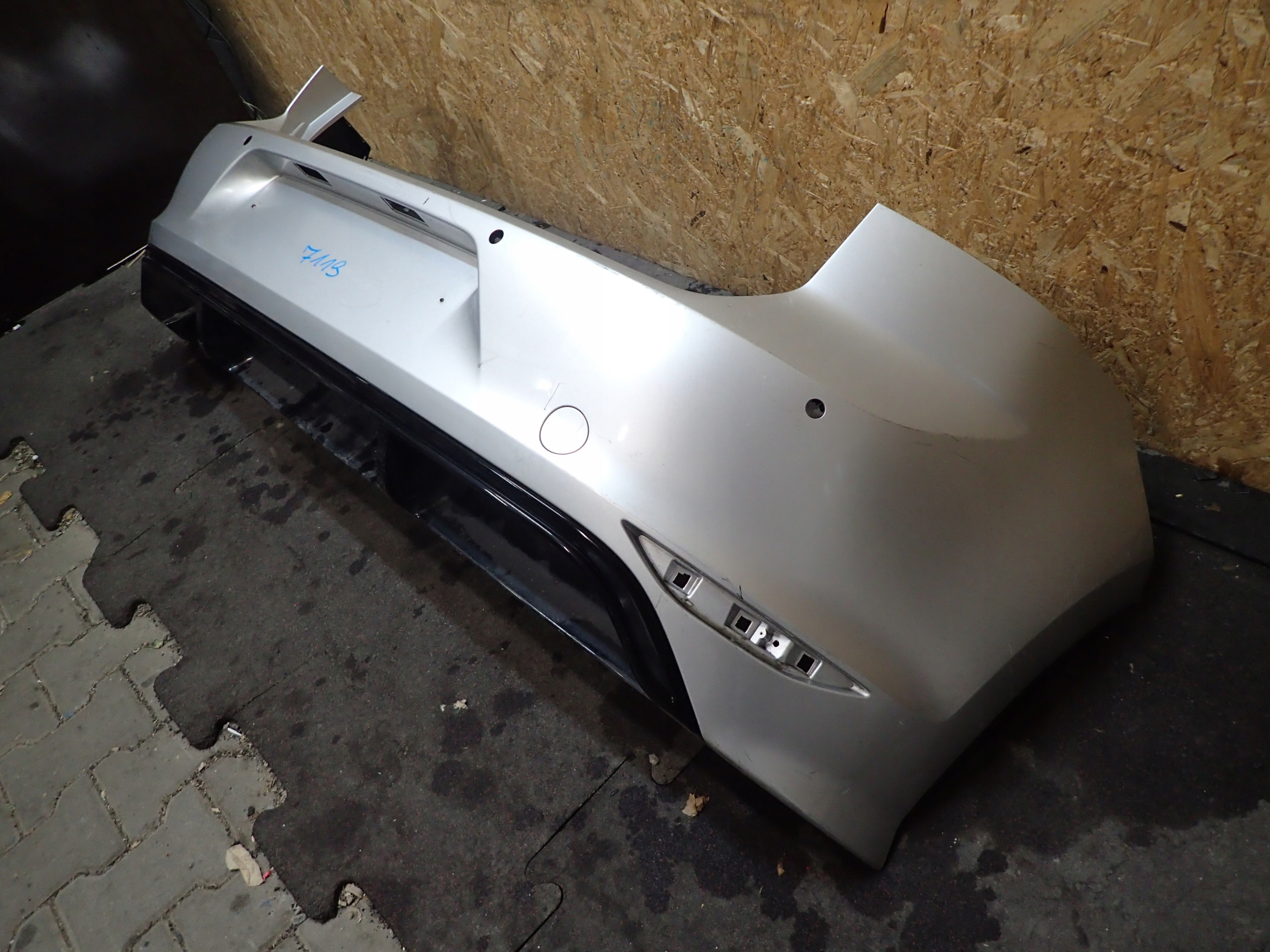 BUMPER REAR PART VW GOLF VII 7 R LINE HB