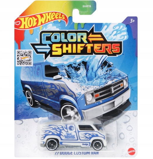 

Hot Wheels Autko Zmieniające Kolor 77 Dodge Custom