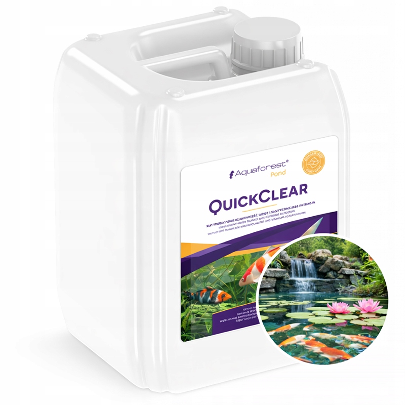 Přípravek Na Čištění Vody 5 L Do Očka, Rychlý Efekt, Průzračná Voda