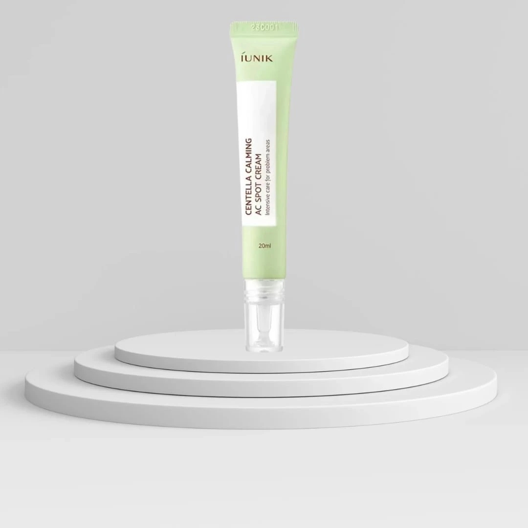 IUNIK Centella Calming AC Spot Cream 20 ml - Krem punktowy dla cery problematycznej i trądzikowej — 4