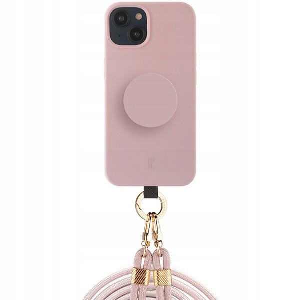 Etui Je 3in1 PopGrip iPhone 15 6.1" różowy/rose 30494 (Just Elegance)