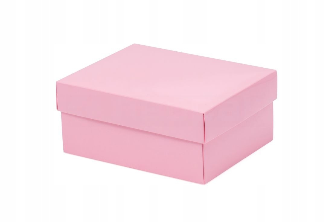 

Pudełko Laminowane 160x125x70mm Ozdobne Różowe
