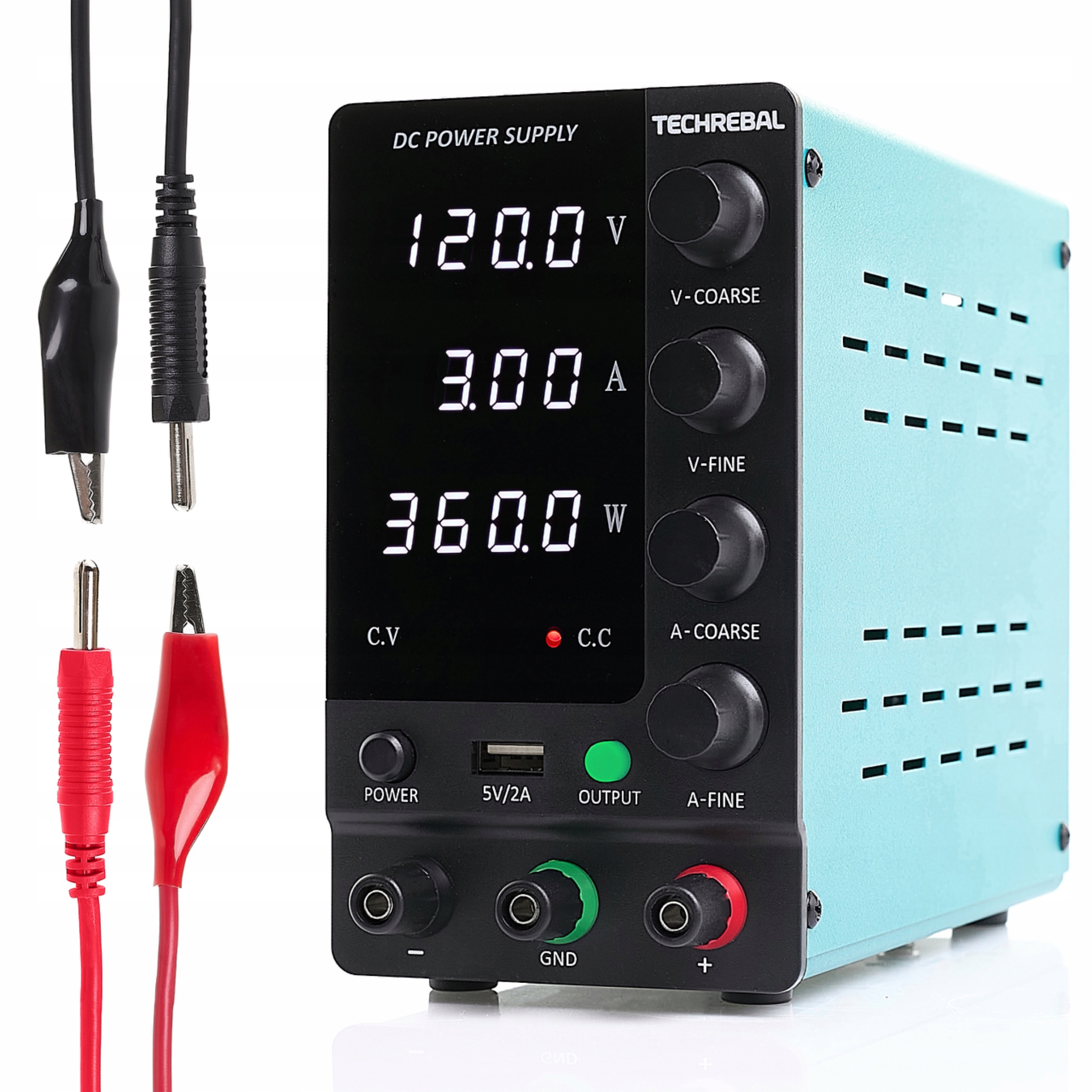 Servisní Laboratorní Napájecí Zdroj SPS-C1203 120V 3A Techrebal Usb 5V Kabely